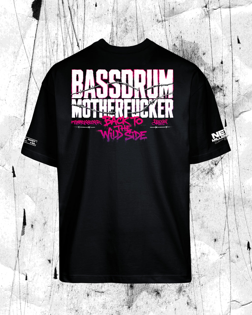 Bassdrum Motherfucker - BLACK