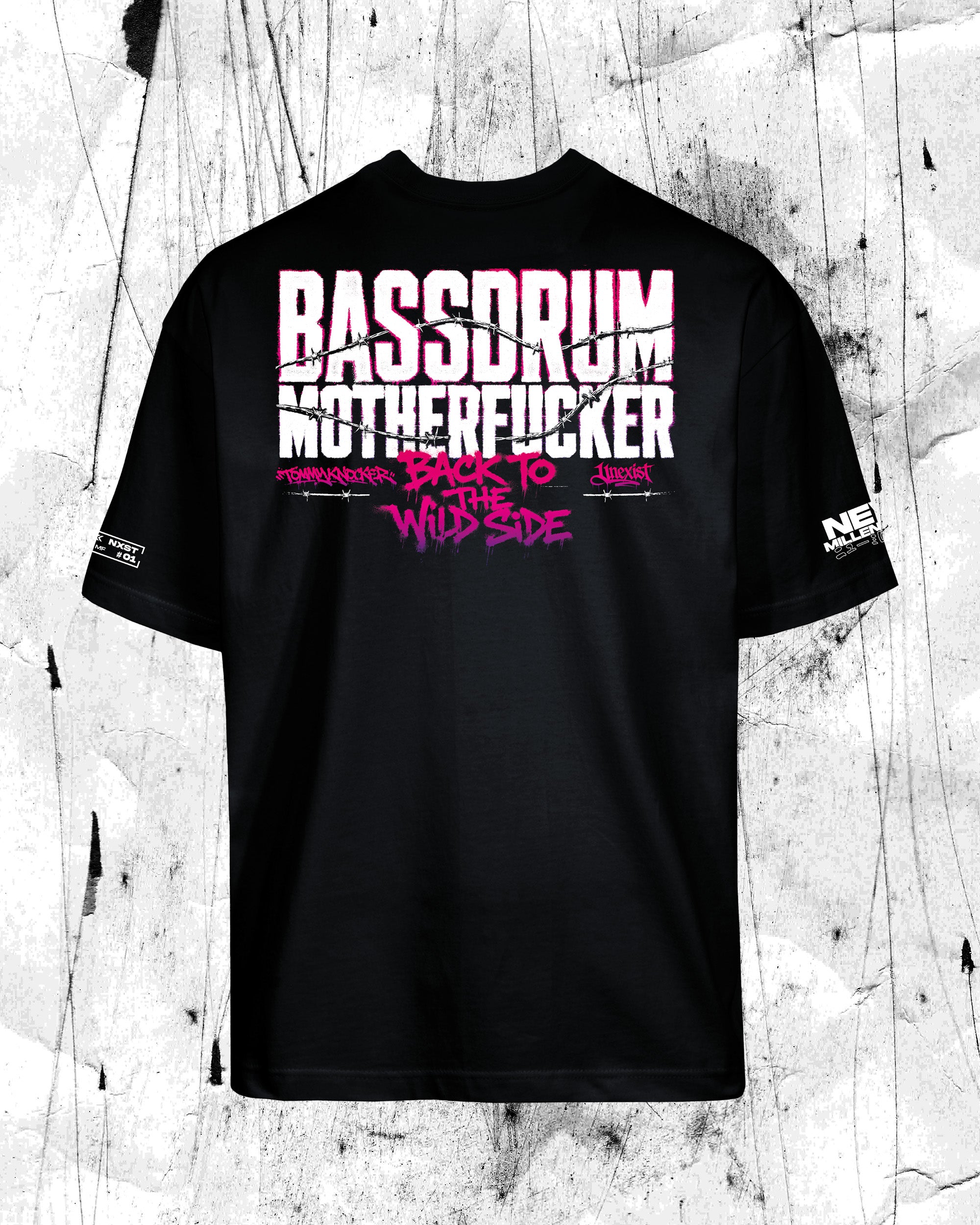 Bassdrum Motherfucker - BLACK