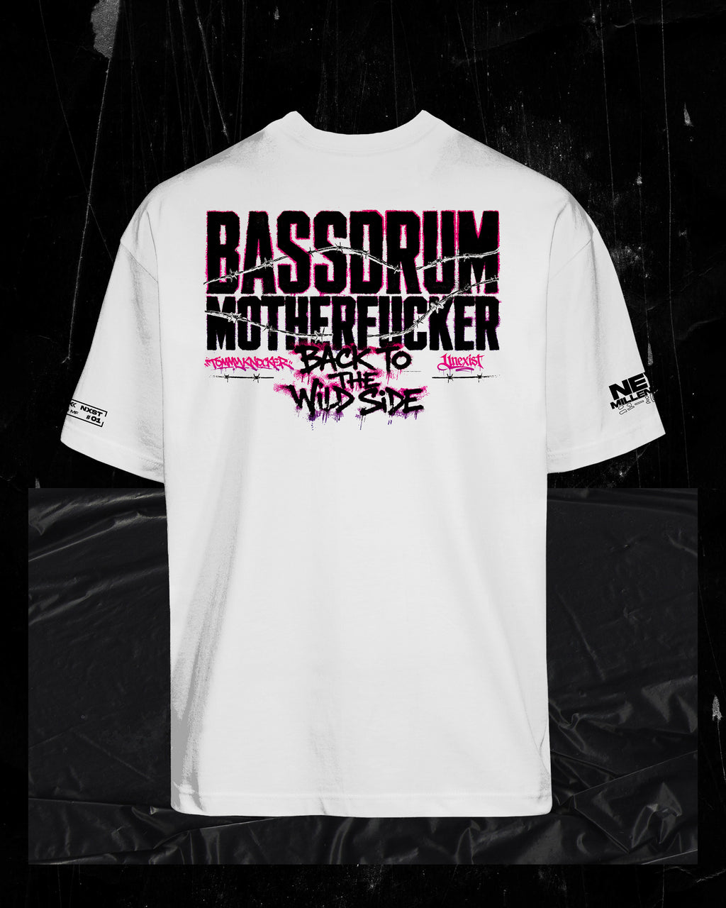 Bassdrum Motherfucker - WHITE